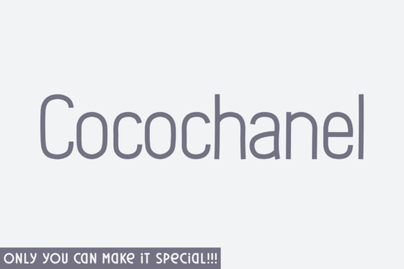 Cocochanel Font Review: A Unique Sans Serif for Modern Design