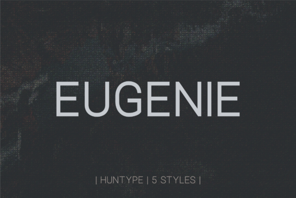Eugenie: The Modern Sans Serif Font for Crafters