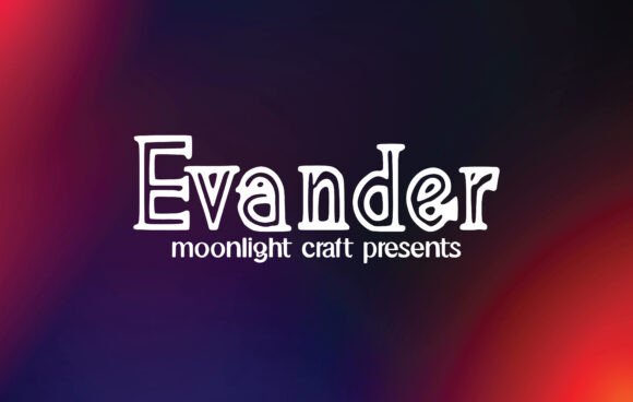 Evander: A Modern Sans Serif Font for Business Branding