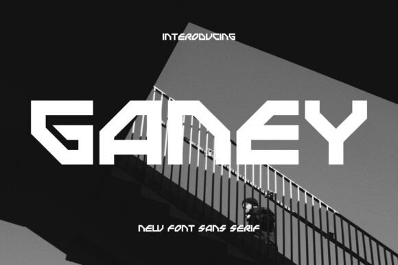 Ganey: The Bold Sans Serif Font for Digital Brands