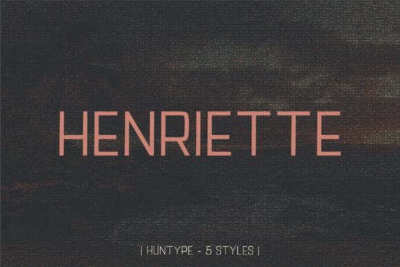 Henriette Sans Serif Font for Crafters