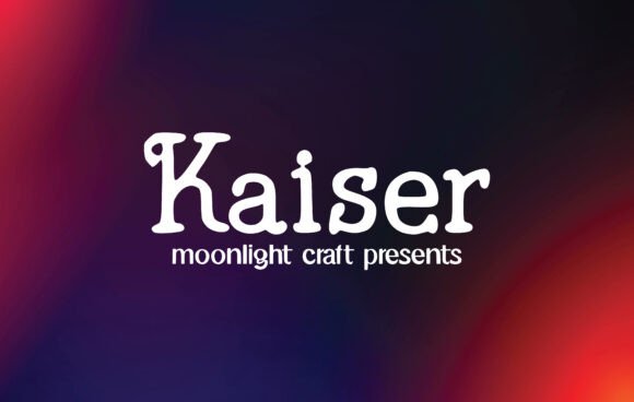 Kaiser: A Modern Sans Serif Font for Editorial Design