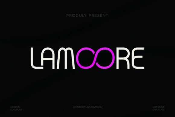 Lamoore: A Modern Sans Serif Font for Web Design