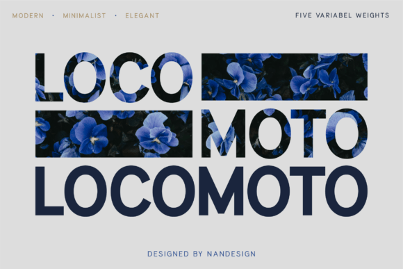 Locomoto: A Modern All-Caps Sans Serif Review
