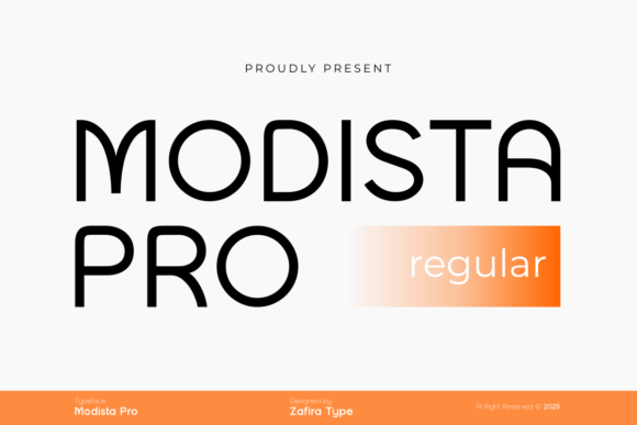 Modista Pro: A Modern Sans Serif for Brand Identity