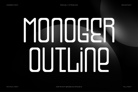 Monoger Outline: A Modern Sans Serif for Web Design