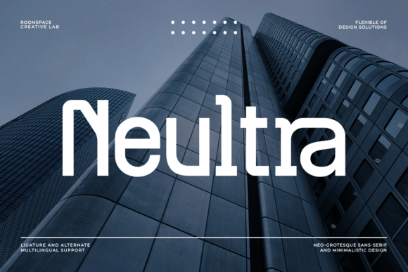 Neultra: A Modern Sans Serif Font for Makers