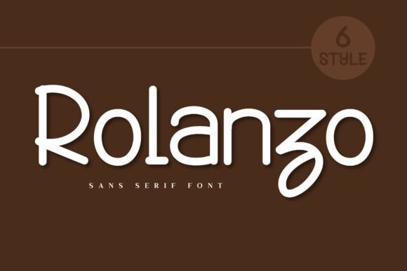 Rolanzo: A Sleek Sans Serif Typeface for Modern Editorial