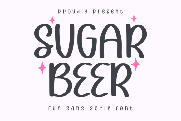 Sugar Beer: A Festive Sans Serif Font for Web Design