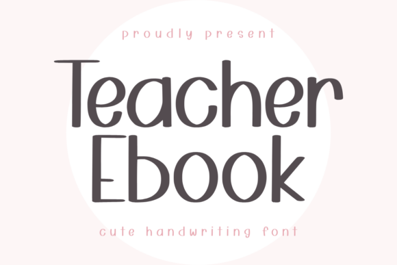Teacher Ebook: A Festive Sans Serif for Holiday Design
